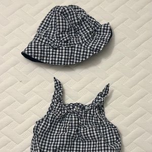 Romper and Hat
